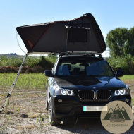 Tienda campaña techo coche rígida apertura lateral 4 personas Bullface Rabat